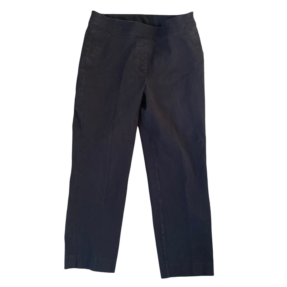 SPANX Polished Ankle Slim Classic Women's Size S Black‎ Pull On Pants 20365Q